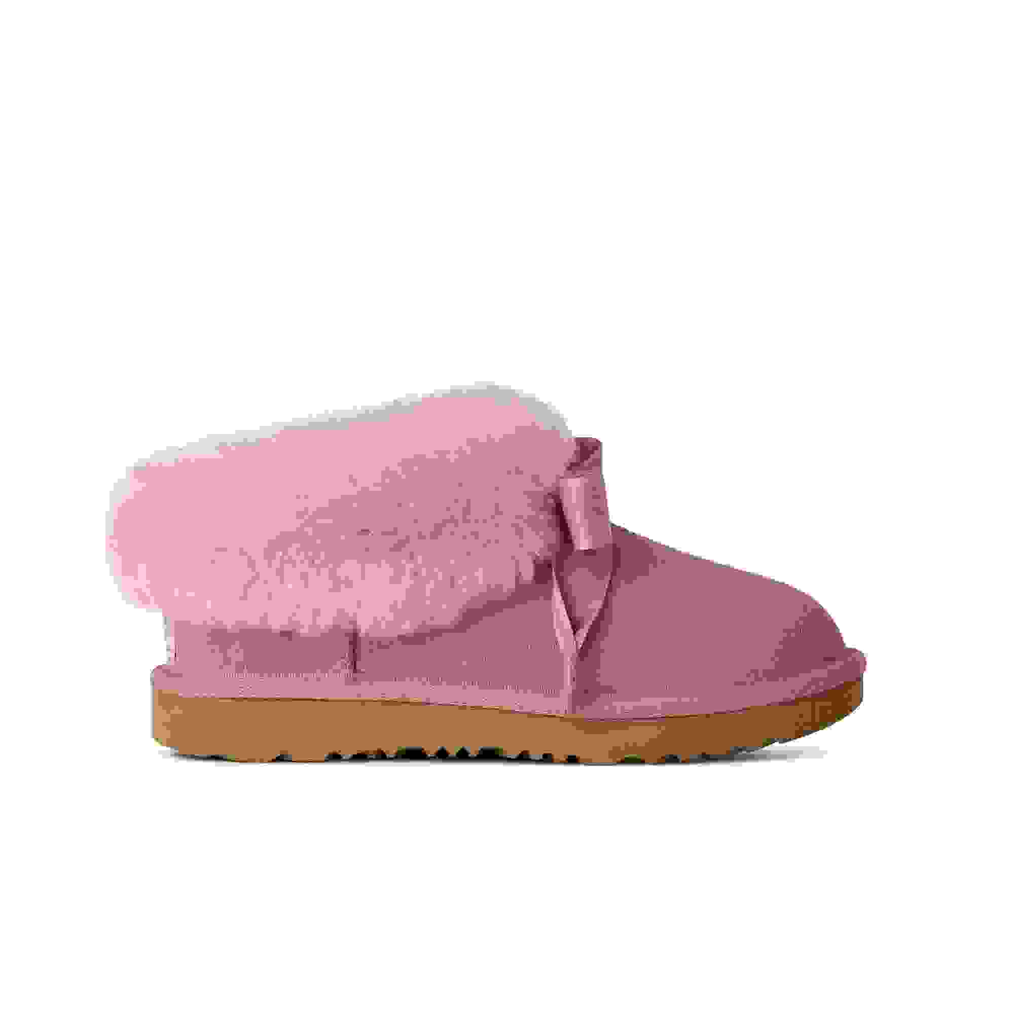 UGG Bailey Grade School Girls' "Pink Dawn" Slipper